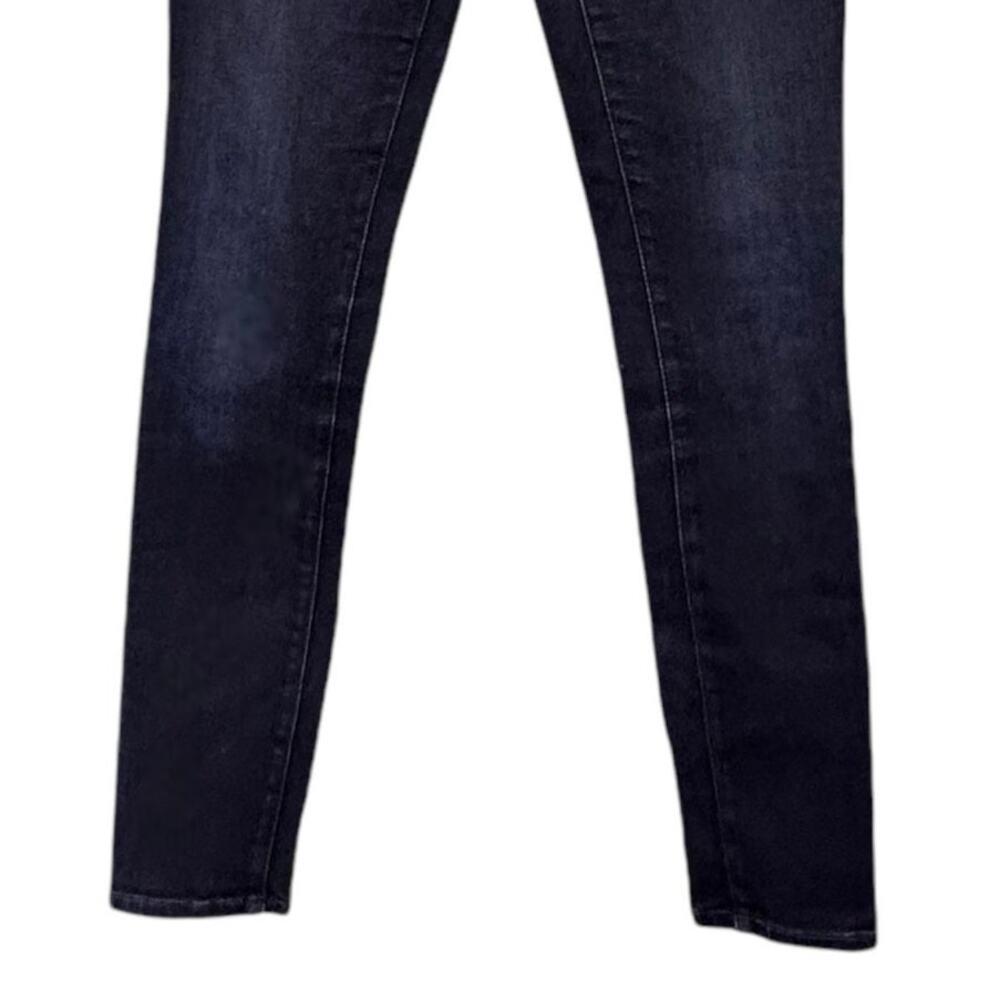 AG Adriano Goldschmied Dark Wash Stretch Low Rise Jeans Denim Pants Size 25R - Picture 5 of 10